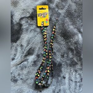 M&M’s Vintage Black Character Shoelaces NWT